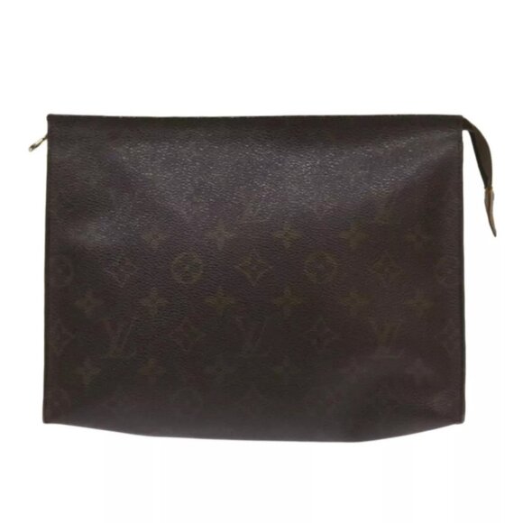 LOUIS VUITTON Monogram Poche Toilette 26 Pouch M47542 LV Auth - Picture 12 of 15
